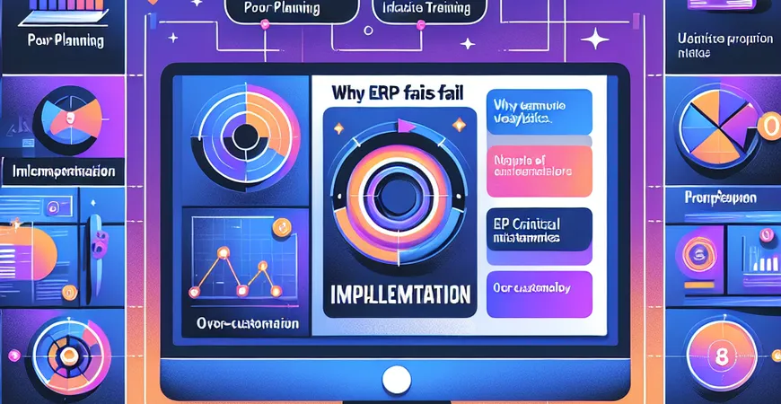 ERP 系统实施为何屡屡失败？8 大致命误区深度剖析